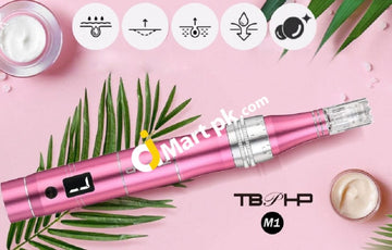 Derma Pen Tbphp M1 (Upgraded) Wireless Micro-Needling With Lcd Screen 12X Cartridges For Skin Care